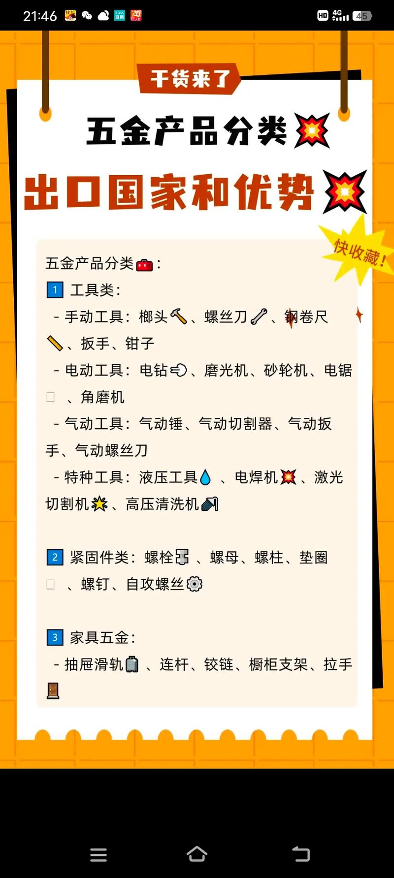 五金产品分类出口国家优势.#阿里巴巴国际站#淄博 #跨境电商